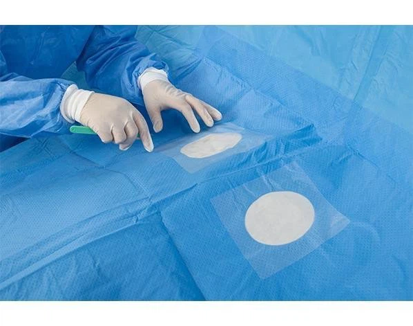 Sterile-Medical-Disposable-Surgical-Drapes-for-Angiography-Surgery
